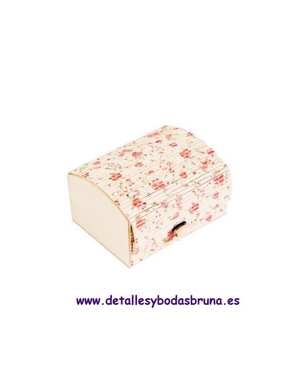 Baúl de Bambú Floral 