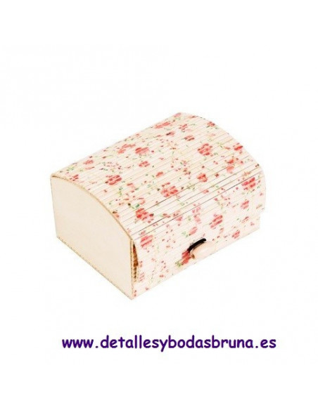 Baúl de Bambú Floral 
