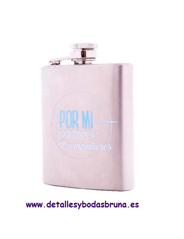 Petaca de Metal Mensajes 