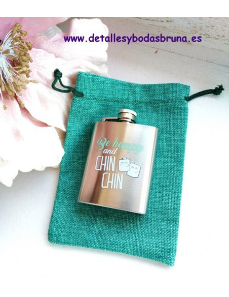 Petaca de Metal Mensajes 