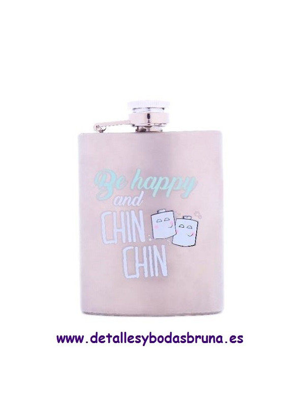 Petaca de Metal Mensajes 