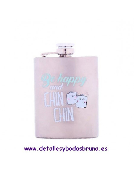 Petaca de Metal Mensajes 