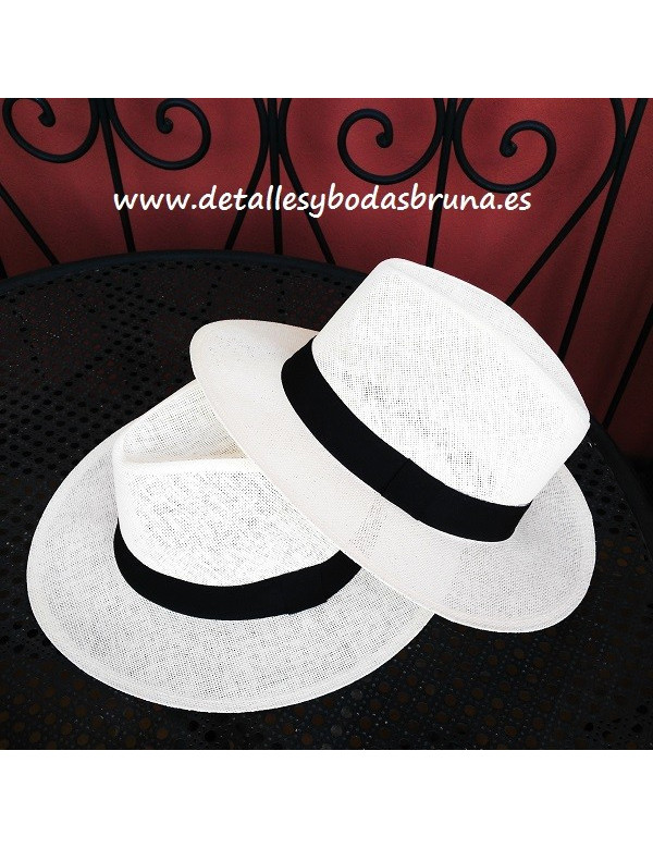 Sombrero Panamá Blanco