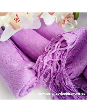 Pashminas Amplias Lila - AGOTADO - 2