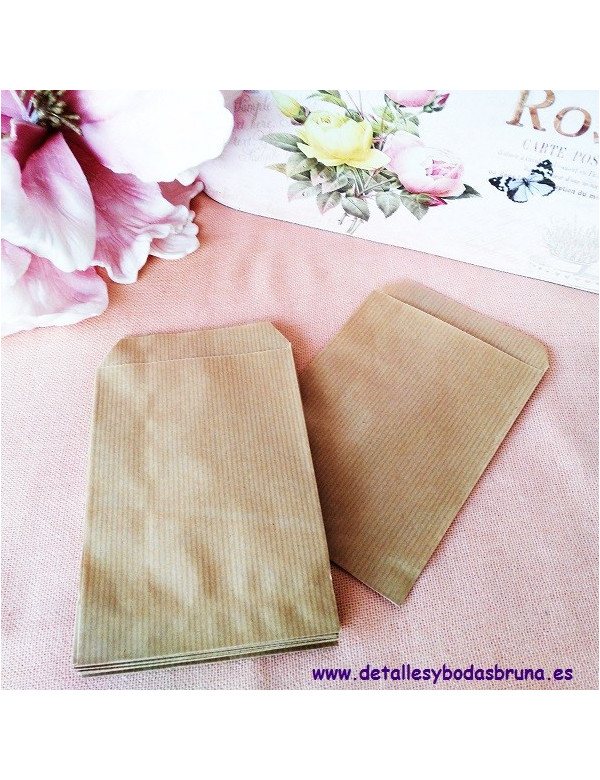Bolsas Kraft pequeñas 20 u AGOTADO