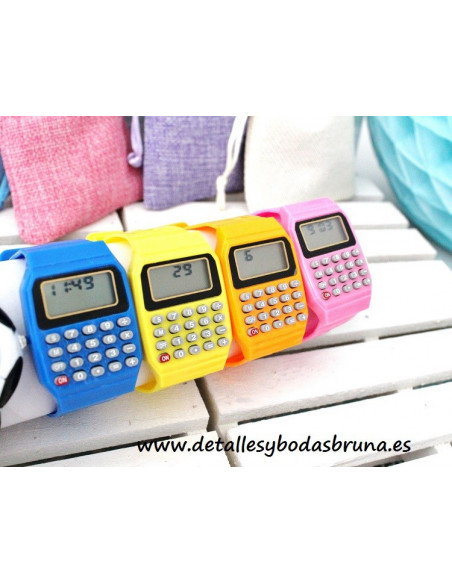 Reloj Calculadora de Colores 