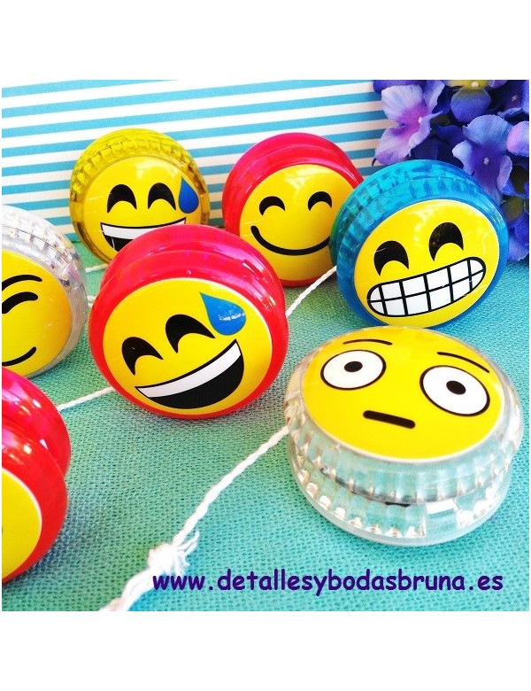 Yoyo Emoticonos con Luces 