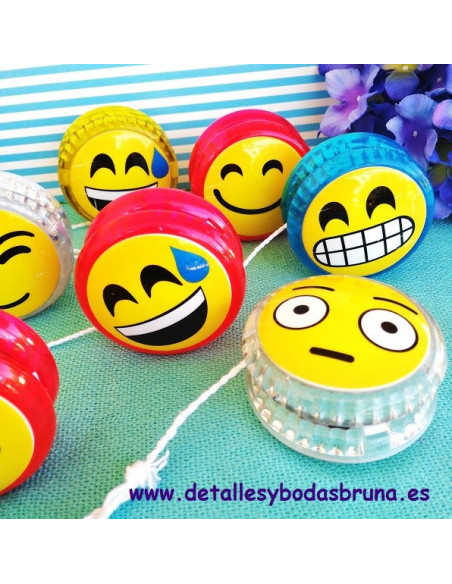 Yoyo Emoticonos con Luces 