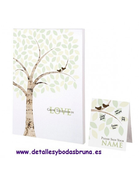 Árbol de Huellas Vintage 