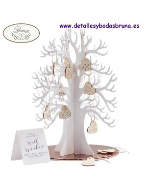Arbol de los Deseos de Madera 2