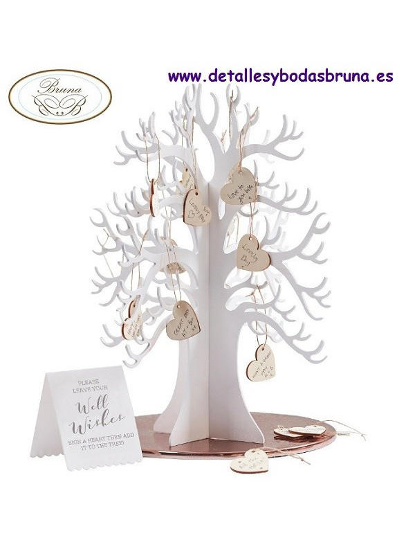 Arbol de los Deseos de Madera