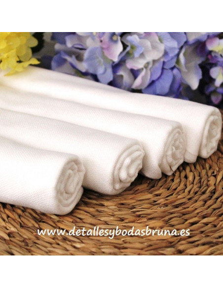 Pashminas Amplias Blancas 