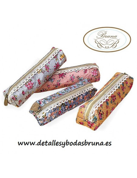 Estuche Flores Vintage