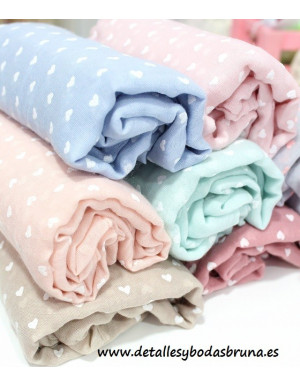 Pashminas Corazón Mini de Viscosa 2