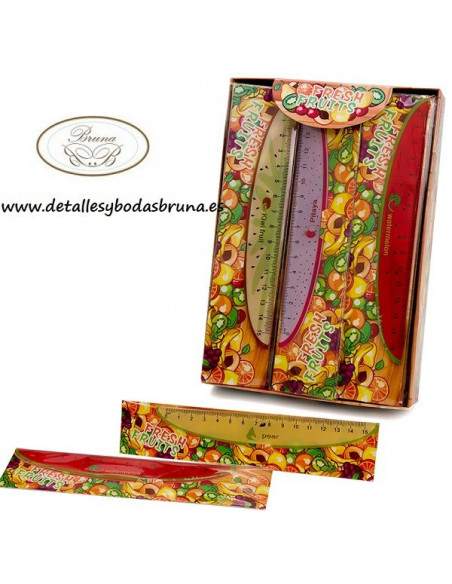 Caja de Reglas Frutitas