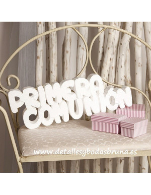 Letras de Corcho Primera Comunión