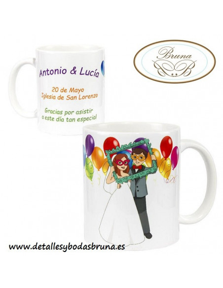 Taza Boda Personalizada