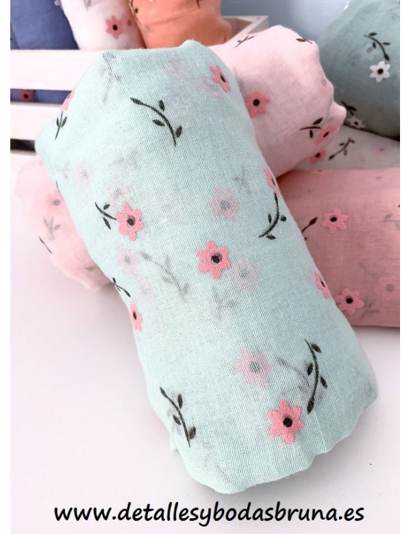 Pashmina de Viscosa Flor de Almendro -AGOTADO-