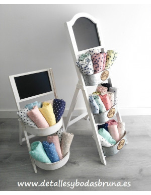 Pashmina Lunares Mini de Viscosa - AGOTADO - 2