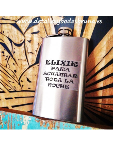 Petaca para Boda Elixir