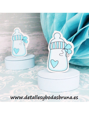 Cajita Joyero Detalles Bautizo Celeste 2