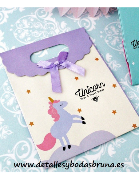 Bolsa de Regalo Unicornio
