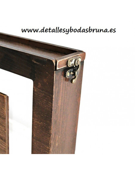 Marco Ceremonia de la Arena Madera Marrón - AGOTADO - 