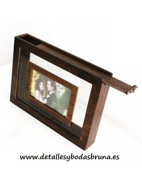 Marco Ceremonia de la Arena Madera Marrón - AGOTADO - 