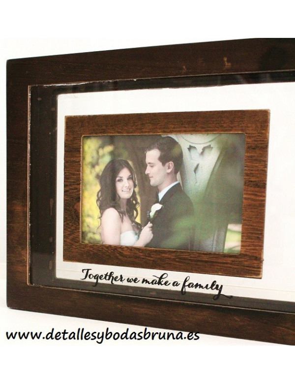 Marco Ceremonia de la Arena Madera Marrón - AGOTADO - 