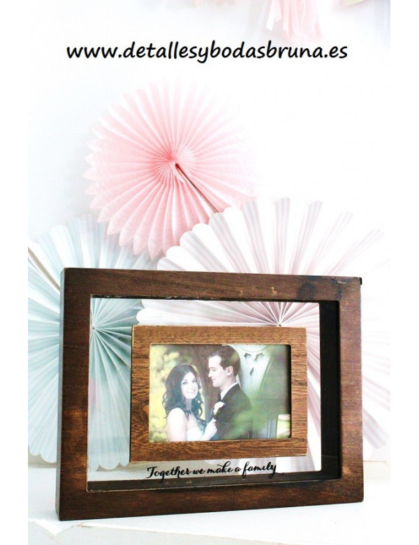 Marco Ceremonia de la Arena Madera Marrón - AGOTADO - 