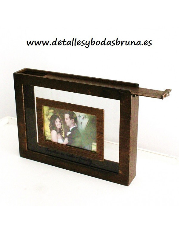 Marco Ceremonia de la Arena Madera Marrón - AGOTADO - 