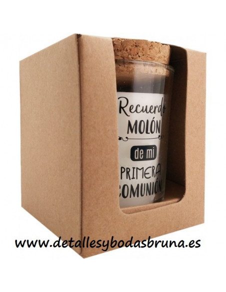 Vela Recuerdo Molón de Mi Primera Comunión 