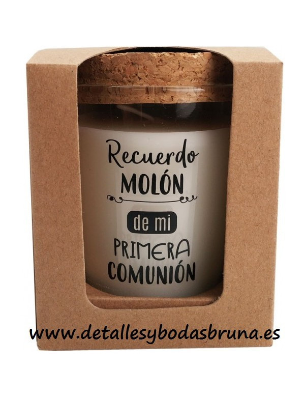 Vela Recuerdo Molón de Mi Primera Comunión 