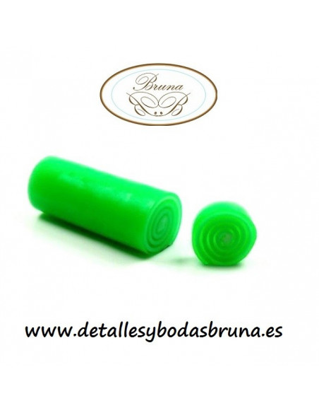 Jabón Artesano Rollo Verde Lima Aloe Vera