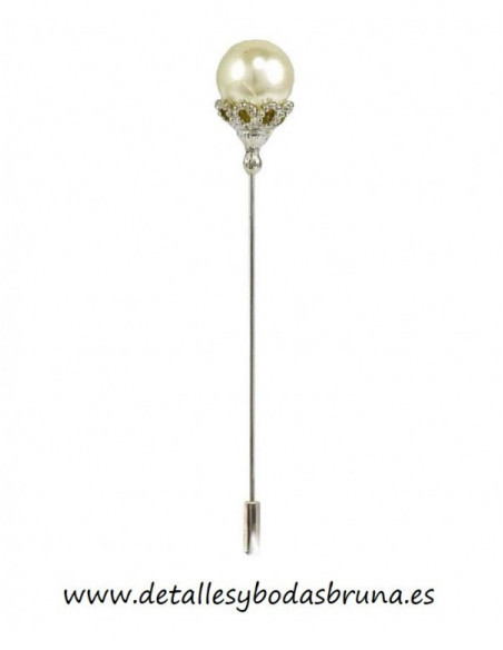 Alfiler de Novia Gala Blanco para Boda