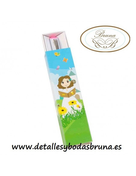 Estuche Bolígrafo Comunión Niña