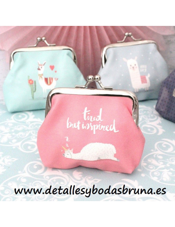 Monedero Llama ULTIMAS 56 UNIDADES