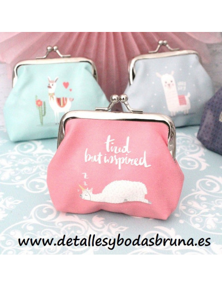 Monedero Llama ULTIMAS 56 UNIDADES