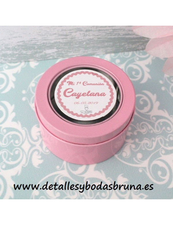 Latita para Chuches Rosa Comunión AGOTADO