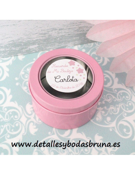 Latita para Chuches Rosa Comunión AGOTADO