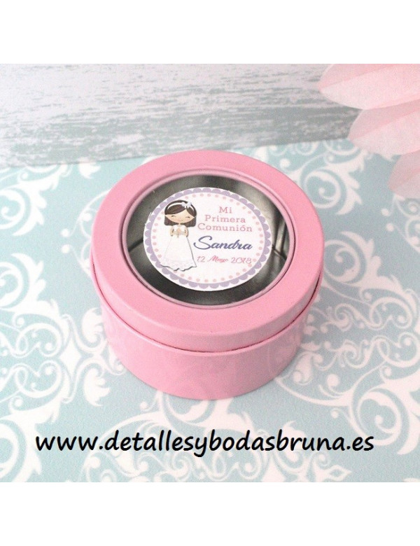 Latita para Chuches Rosa Comunión AGOTADO