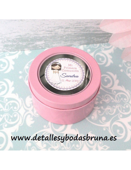 Latita para Chuches Rosa Comunión AGOTADO