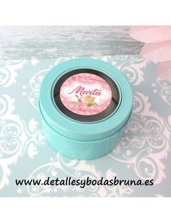 Latita para Chuches Azul Celeste Comunión AGOTADO