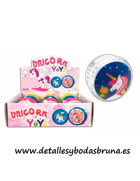 Yoyo Unicornio con Luz