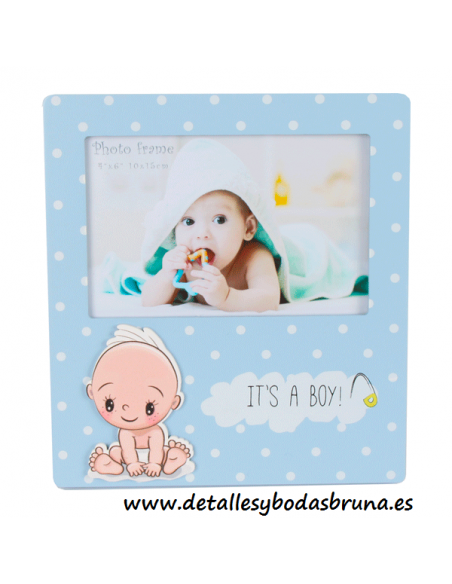 Portafotos Bautizo Niño