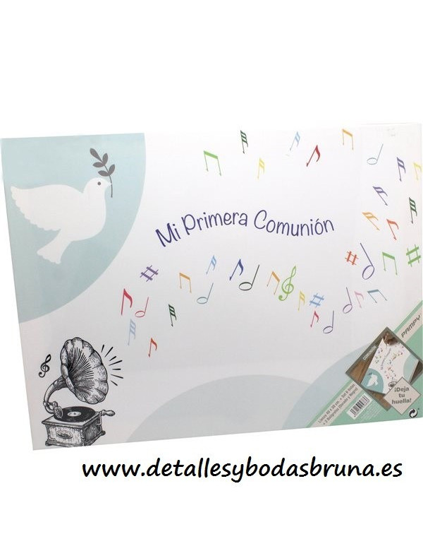 Árbol de Huellas Comunión Paloma