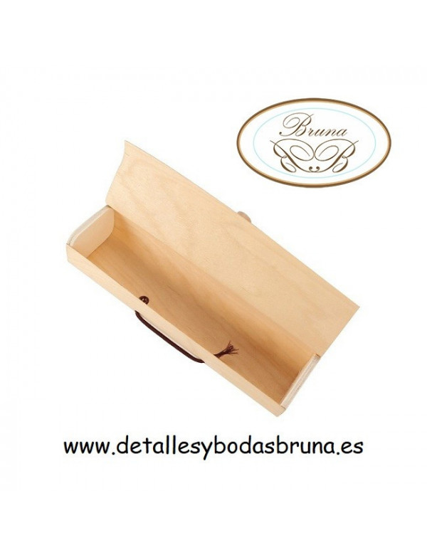 Caja Baúl de Bambú para Boda y Comunión