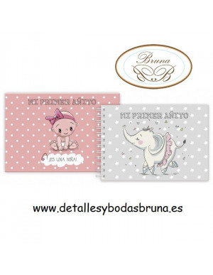 Álbum Bebé mi Primer Año Niña 2