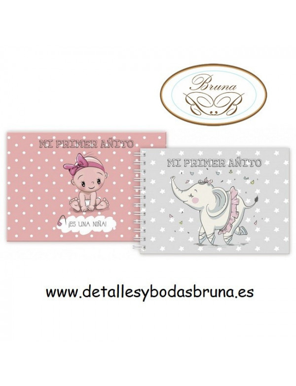 Álbum Bebé mi Primer Año Niña