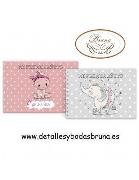 Álbum Bebé mi Primer Año Niña